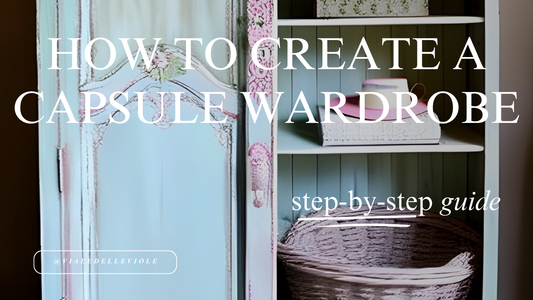 Capsule Wardrobe: A Step-by-Step Guide to Creating Your Perfect Style