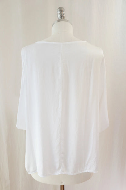 Blusa Satinata Oversize