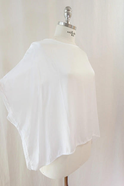 Oversize Satin Blouse