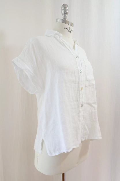 Pure Linen Blouse