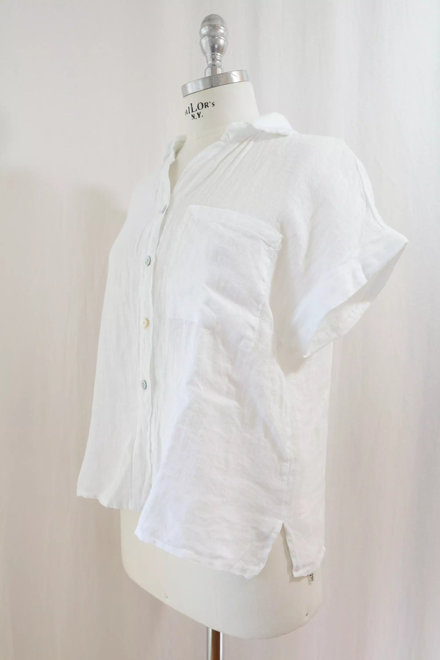 Pure Linen Blouse