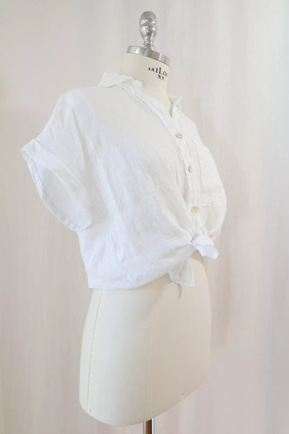 Pure Linen Blouse