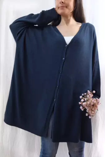 Maxi Cardigan | Blue