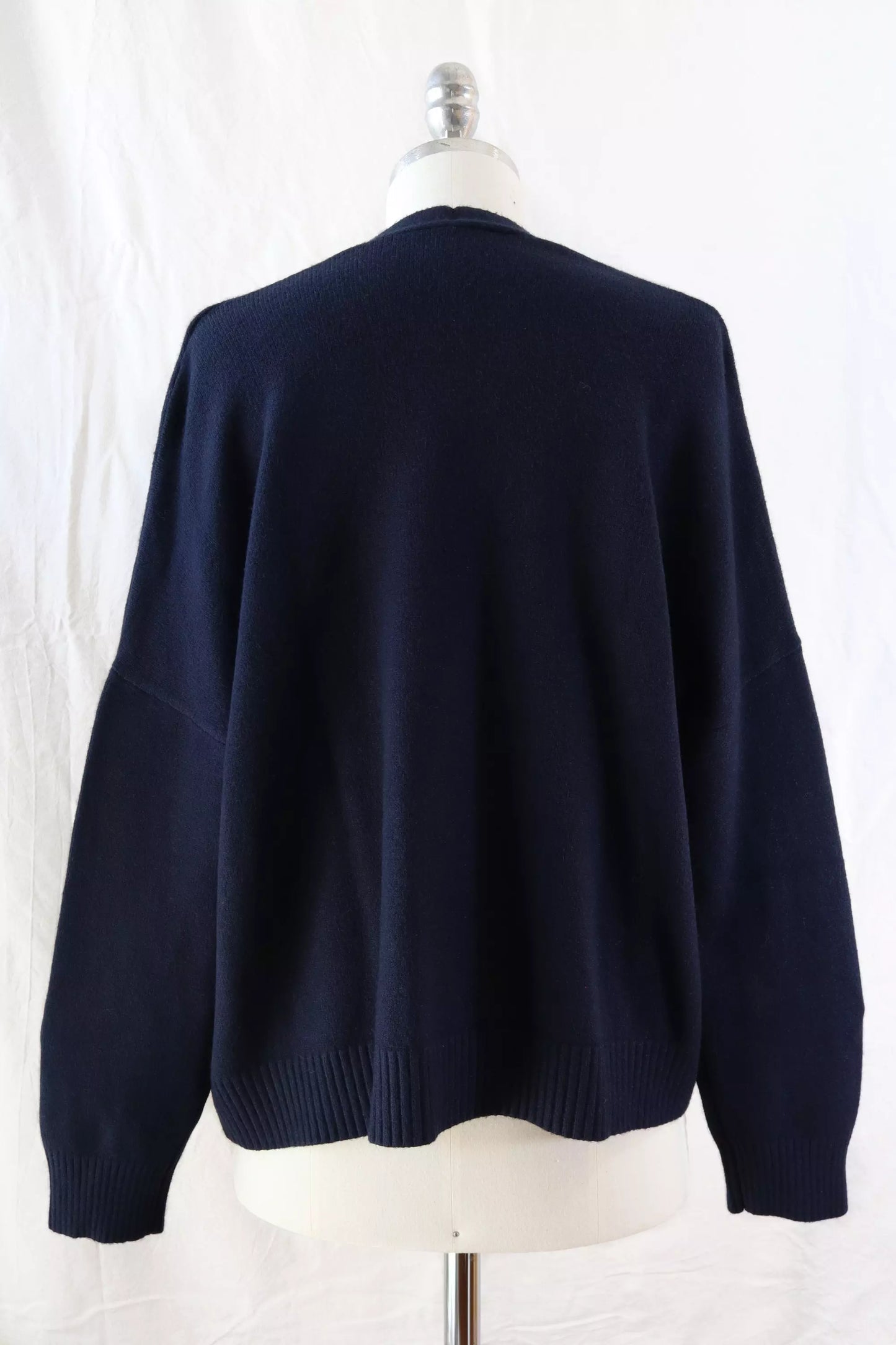 Cardigan with Pockets | Navy Blue