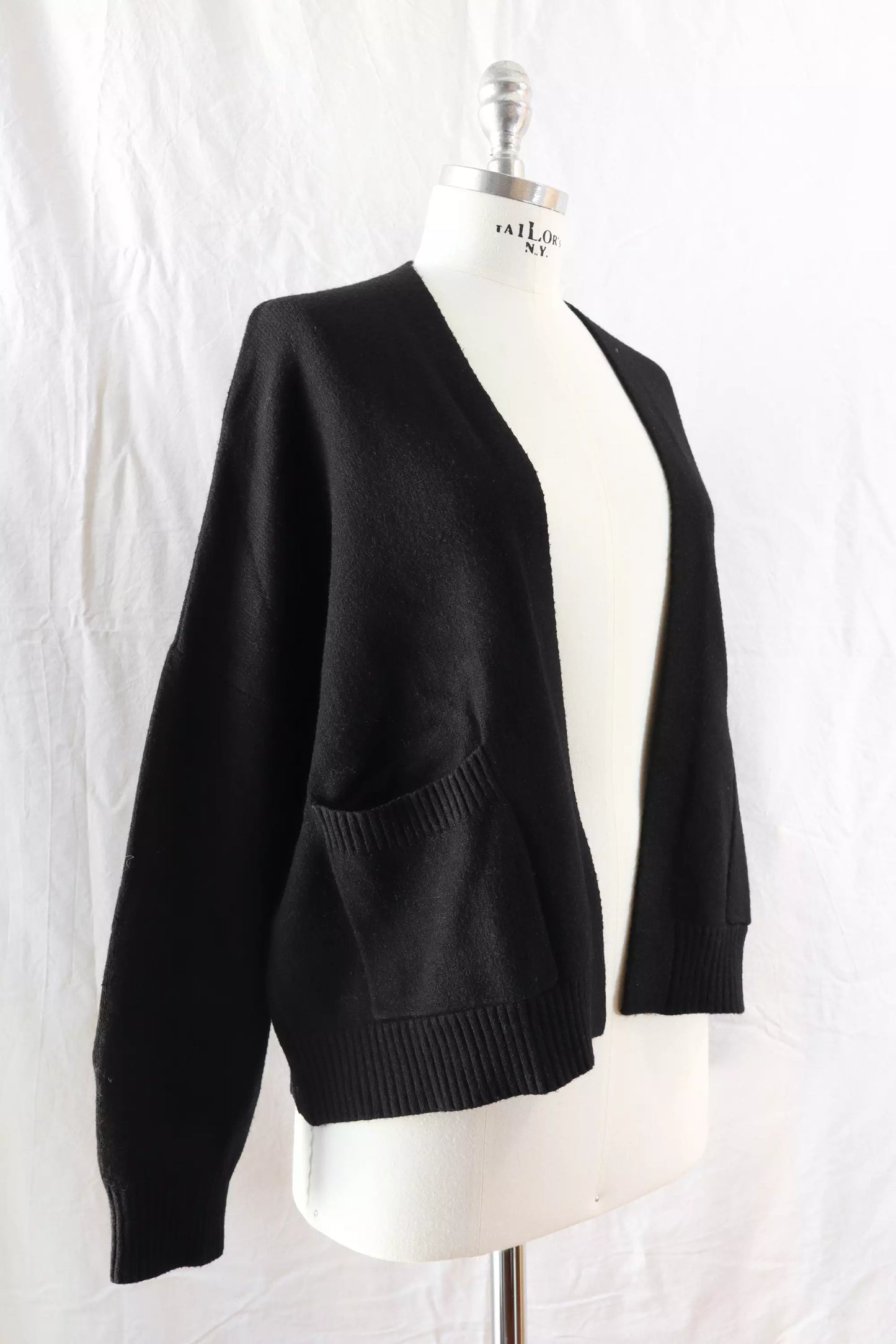 Cardigan with Pockets | Black