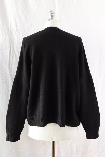 Cardigan with Pockets | Black