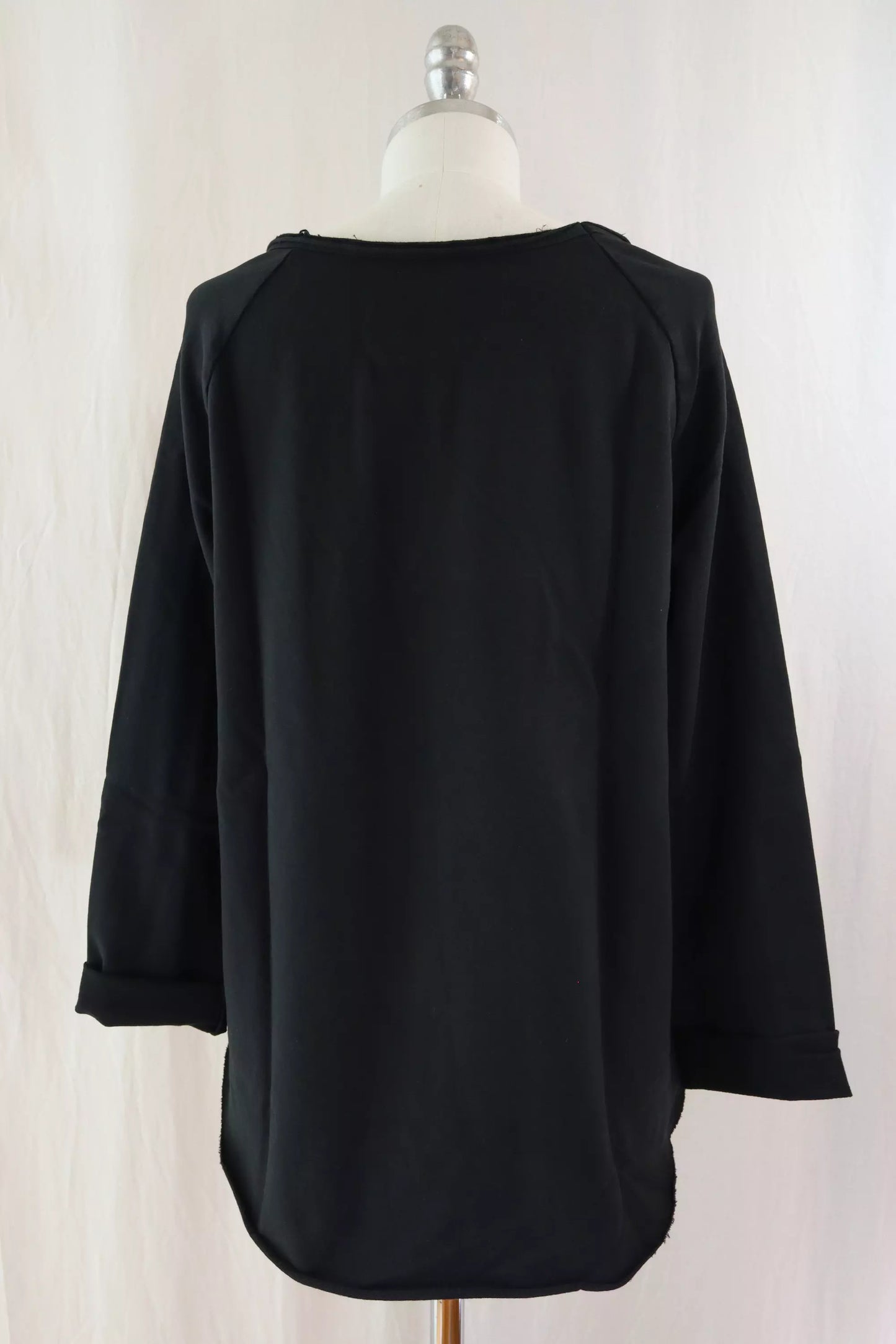 Sweatshirt with Pocket | Black