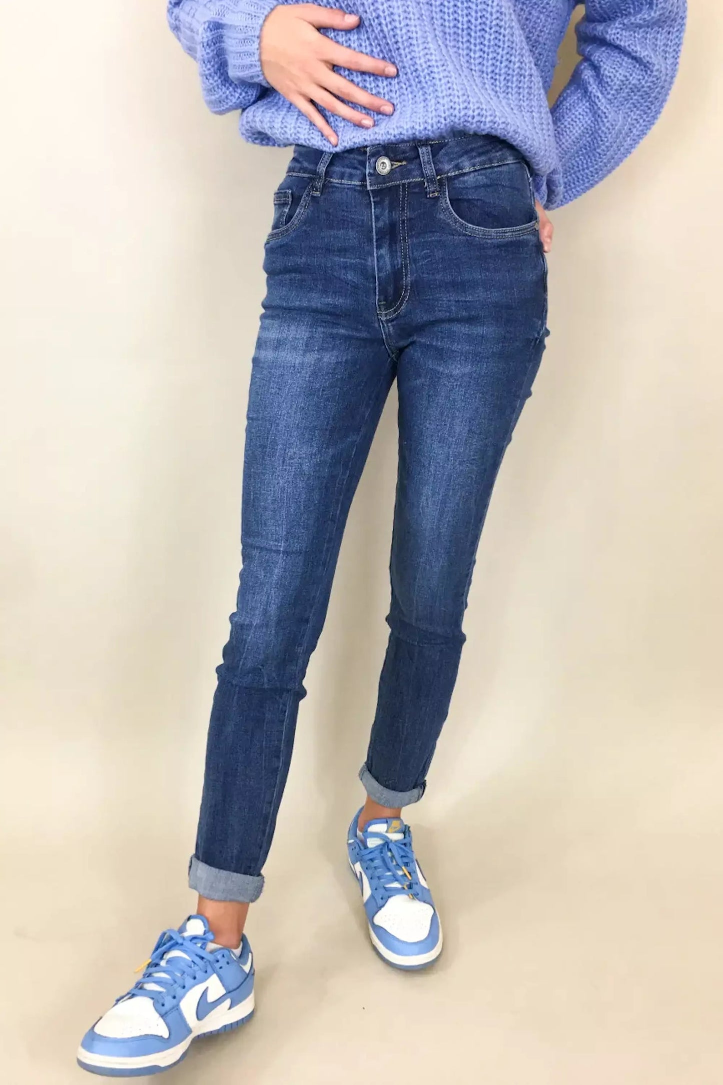 Skinny Jeans | Medium Blue