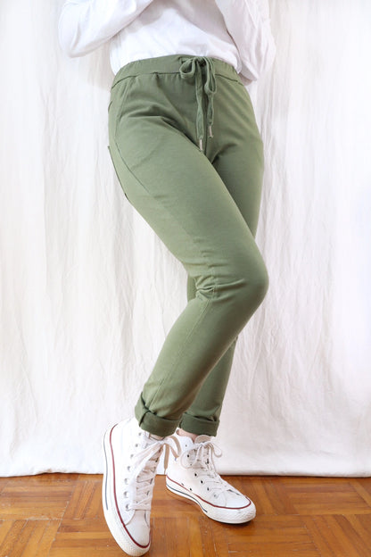 Pull-on Pants | Green