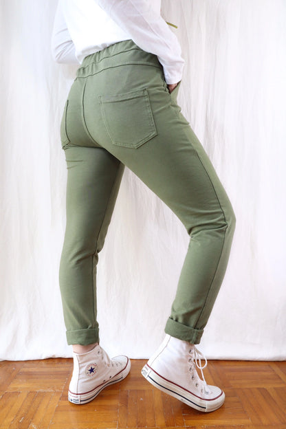 Pull-on Pants | Green