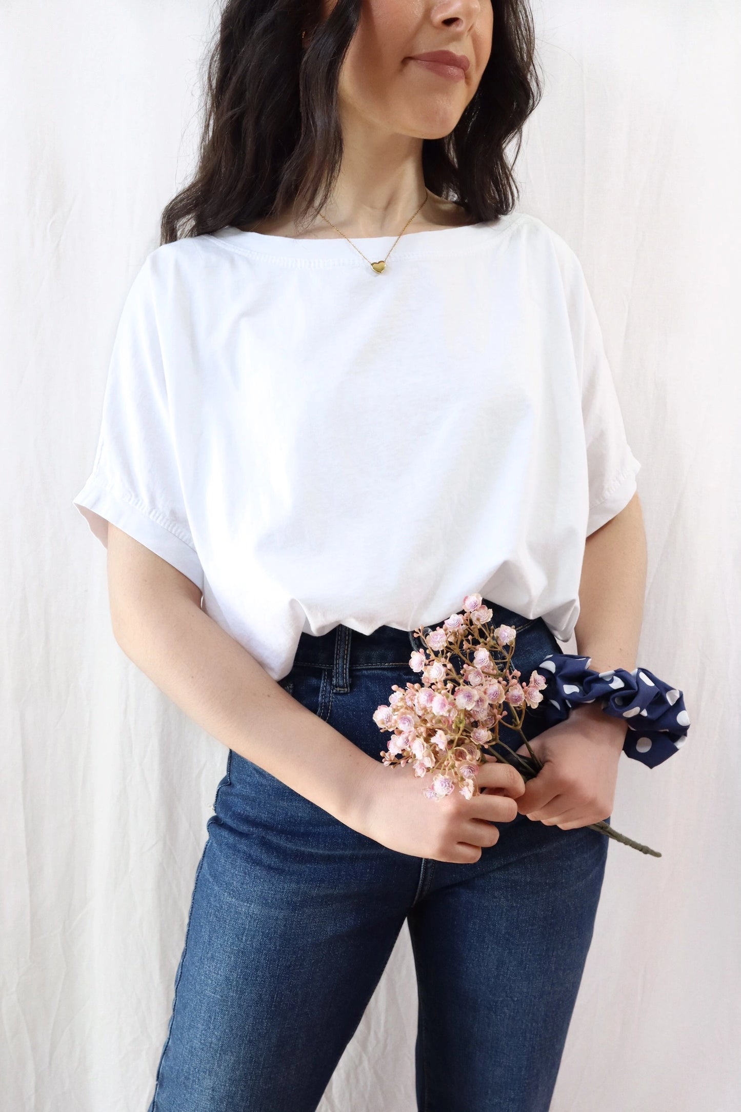 T-shirt in Cotone Oversize | Bianco