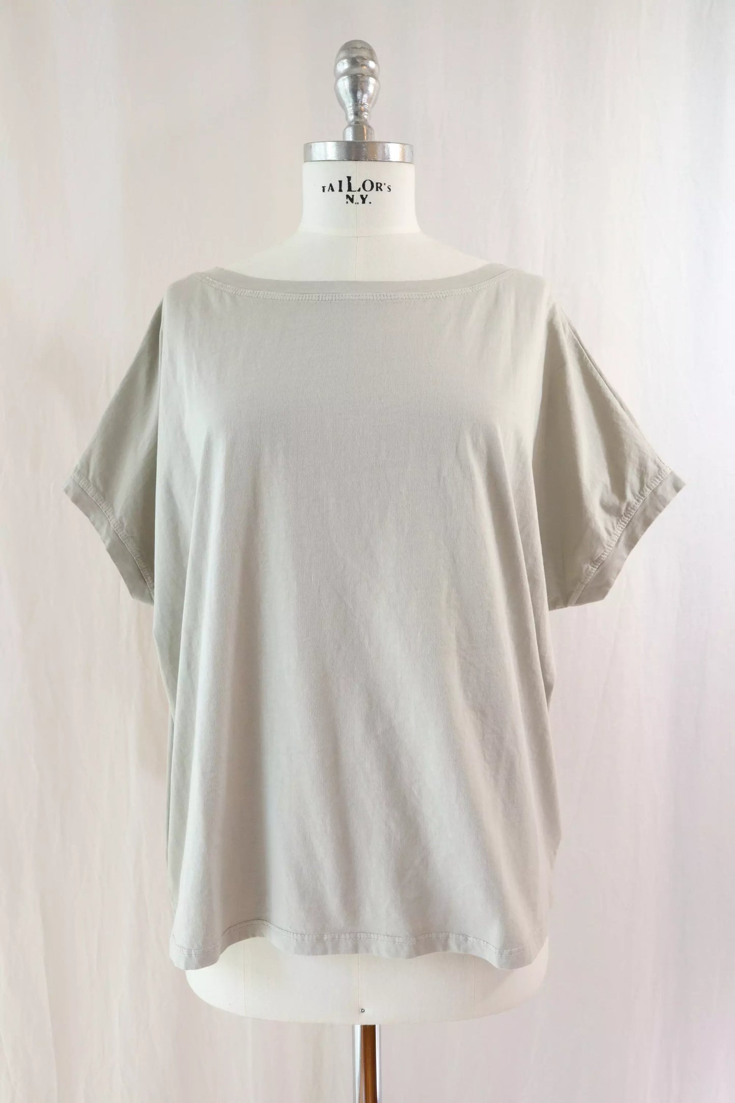 T-shirt in Cotone Oversize | Beige