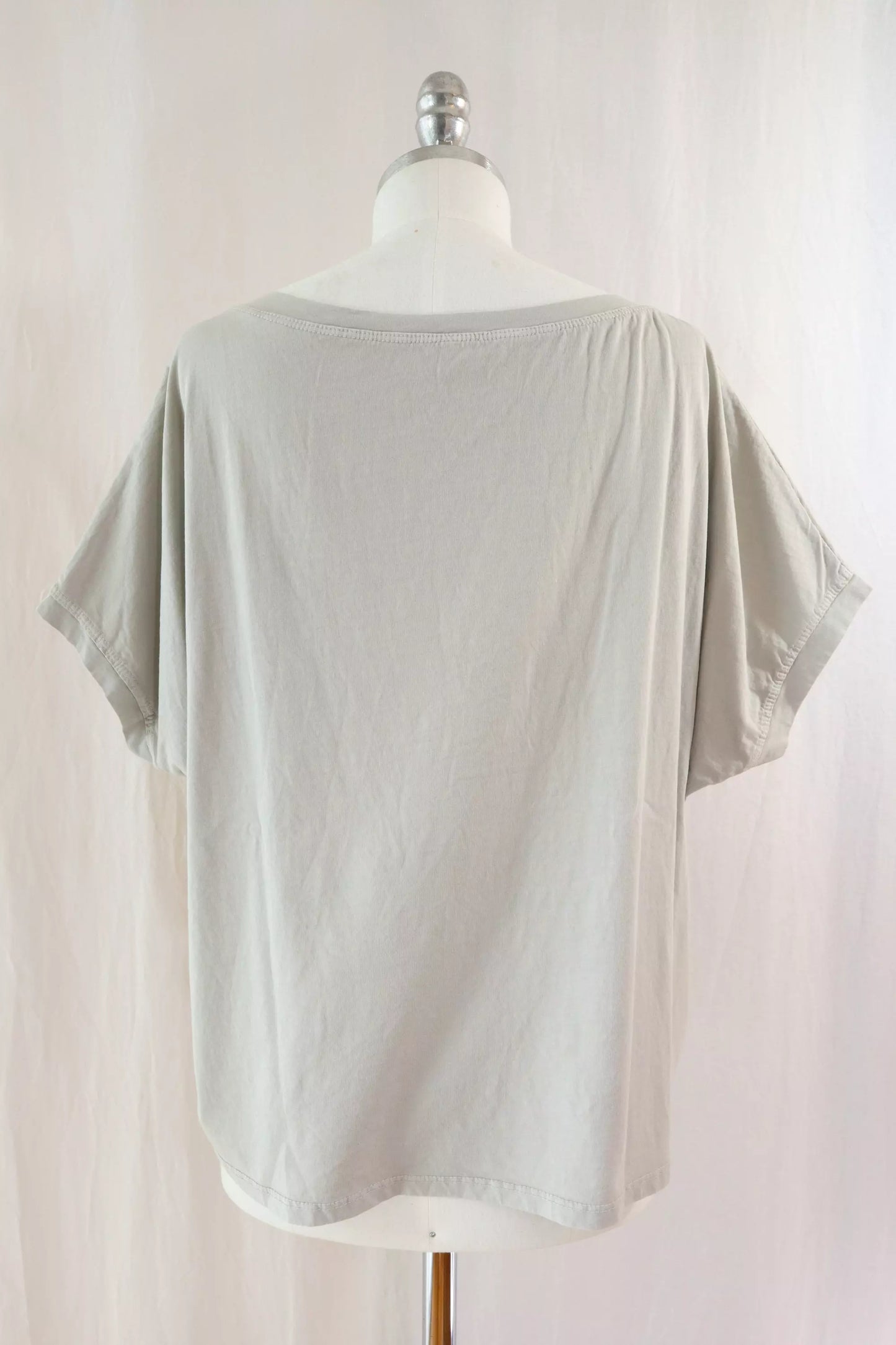 T-shirt in Cotone Oversize | Beige