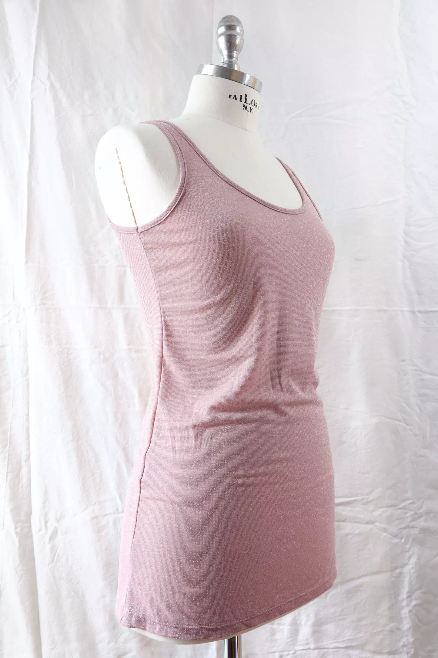 Sparkling Tank Top | Pink