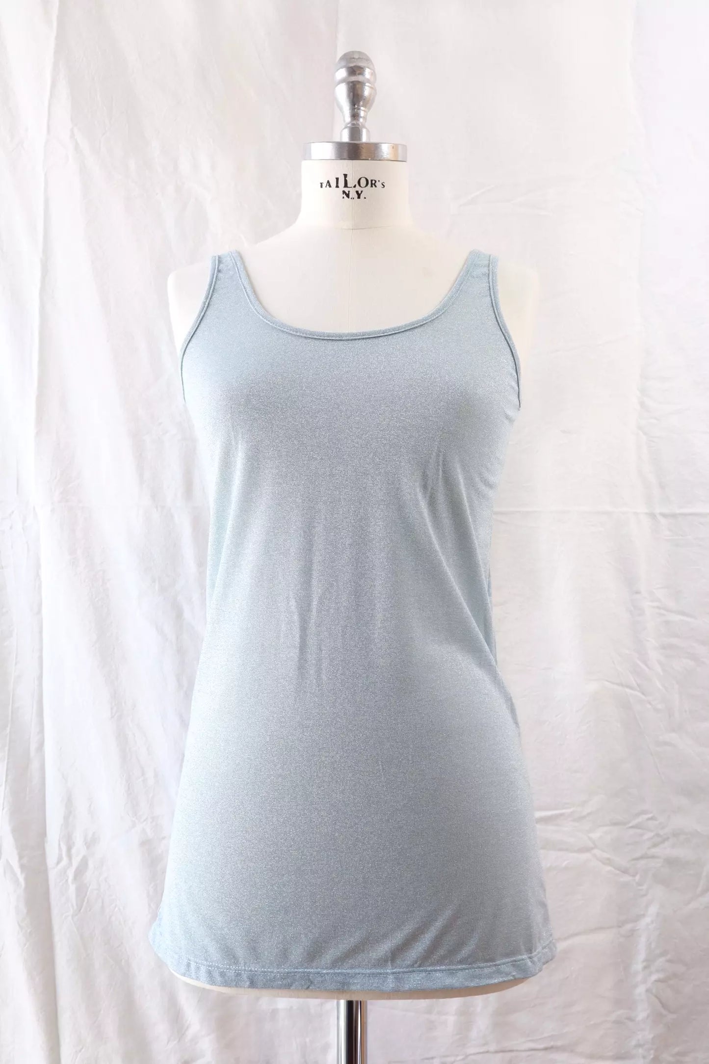 Sparkling Tank Top | Light Blue