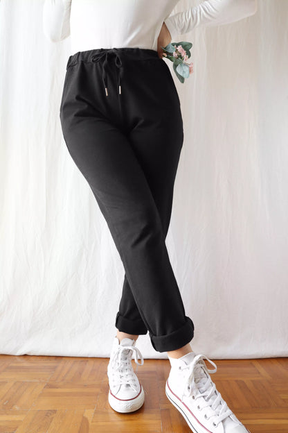 Pull-on Pants | Black