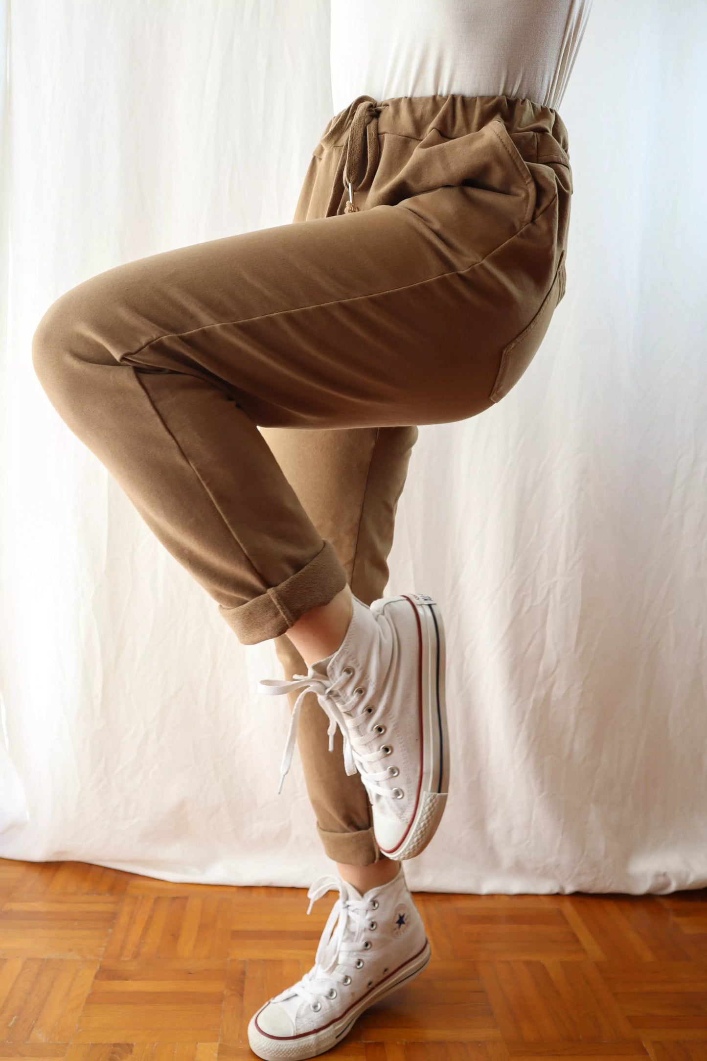 Pull-on Pants | Camel