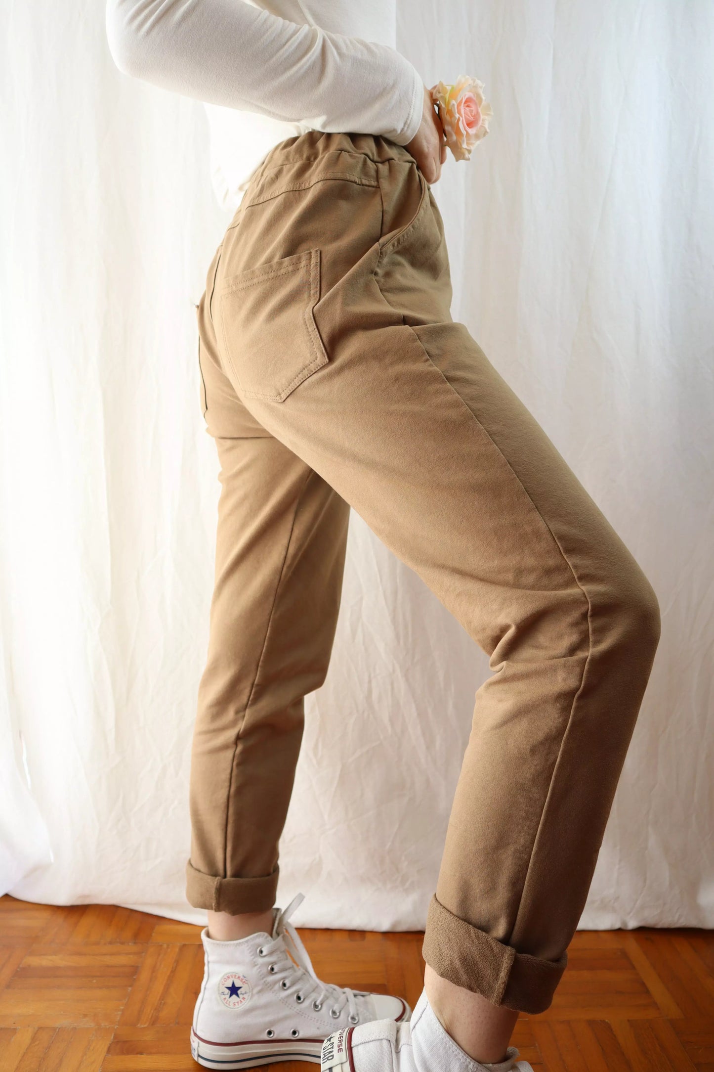 Pull-on Pants | Camel