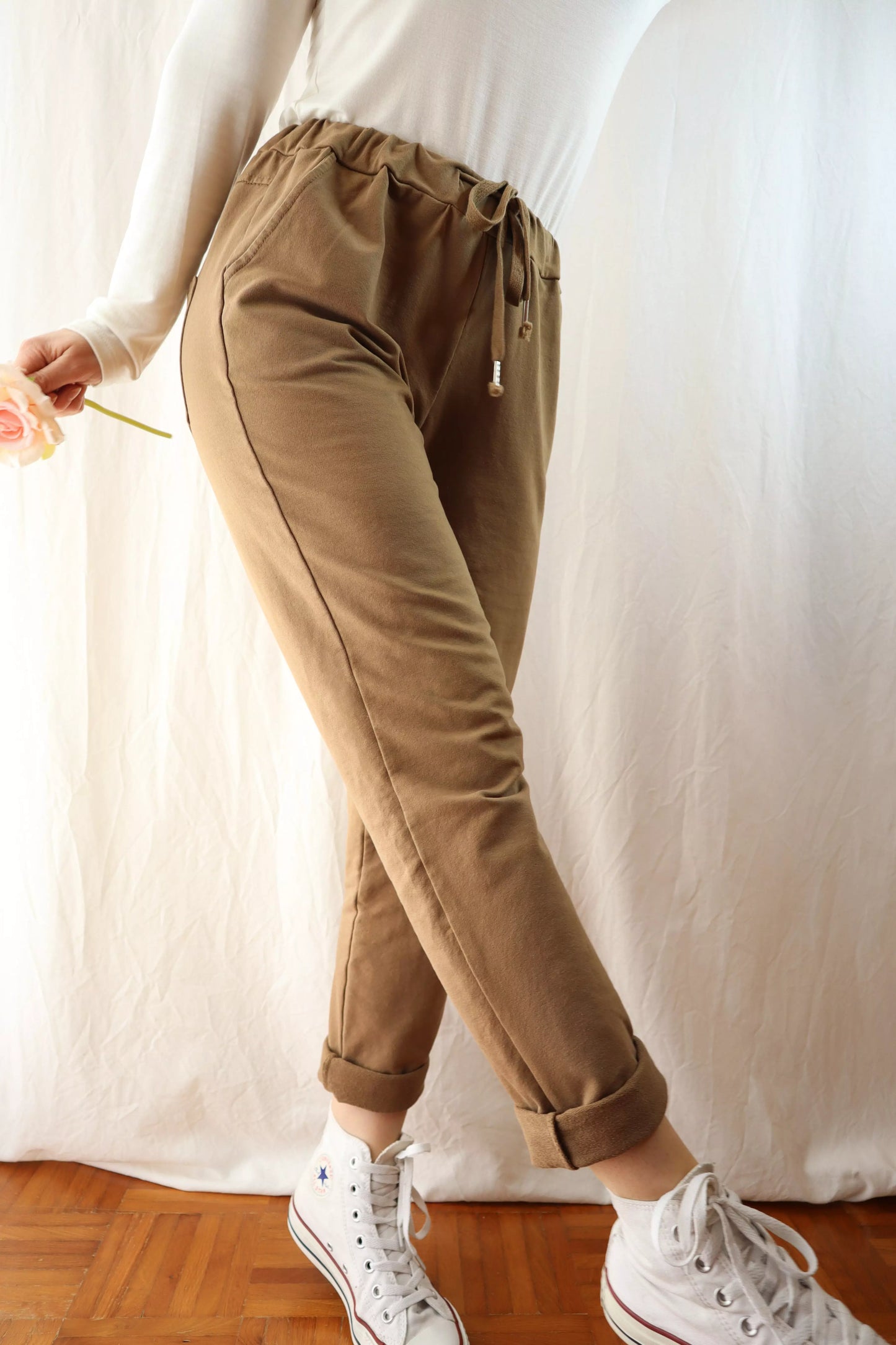 Pull-on Pants | Camel