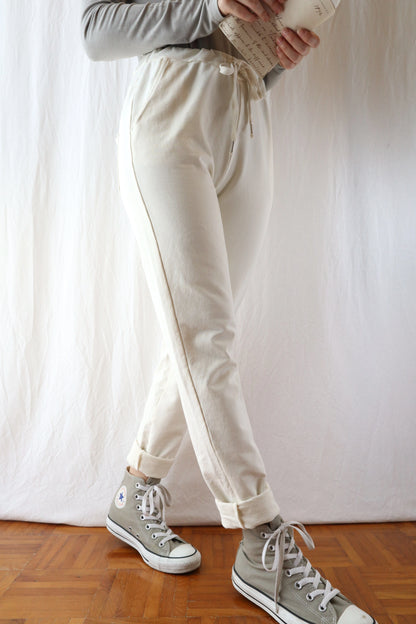 Pull-on Pants | Cream