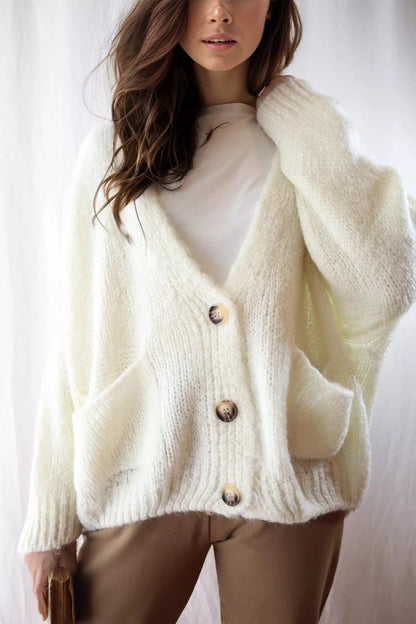 Cardigan Over in Misto Mohair