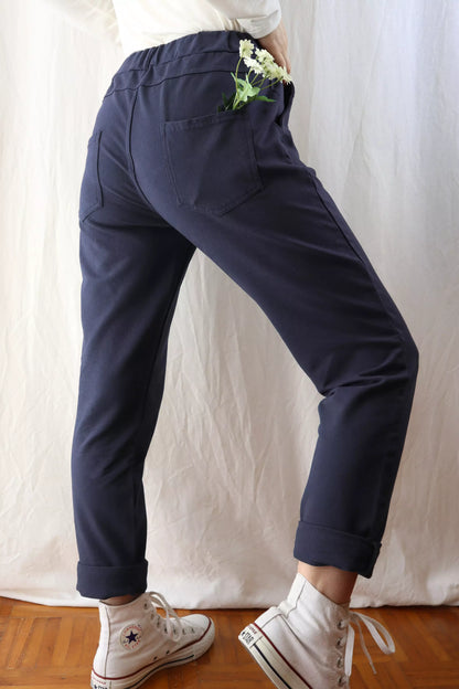 Pull-on Pants | Blue