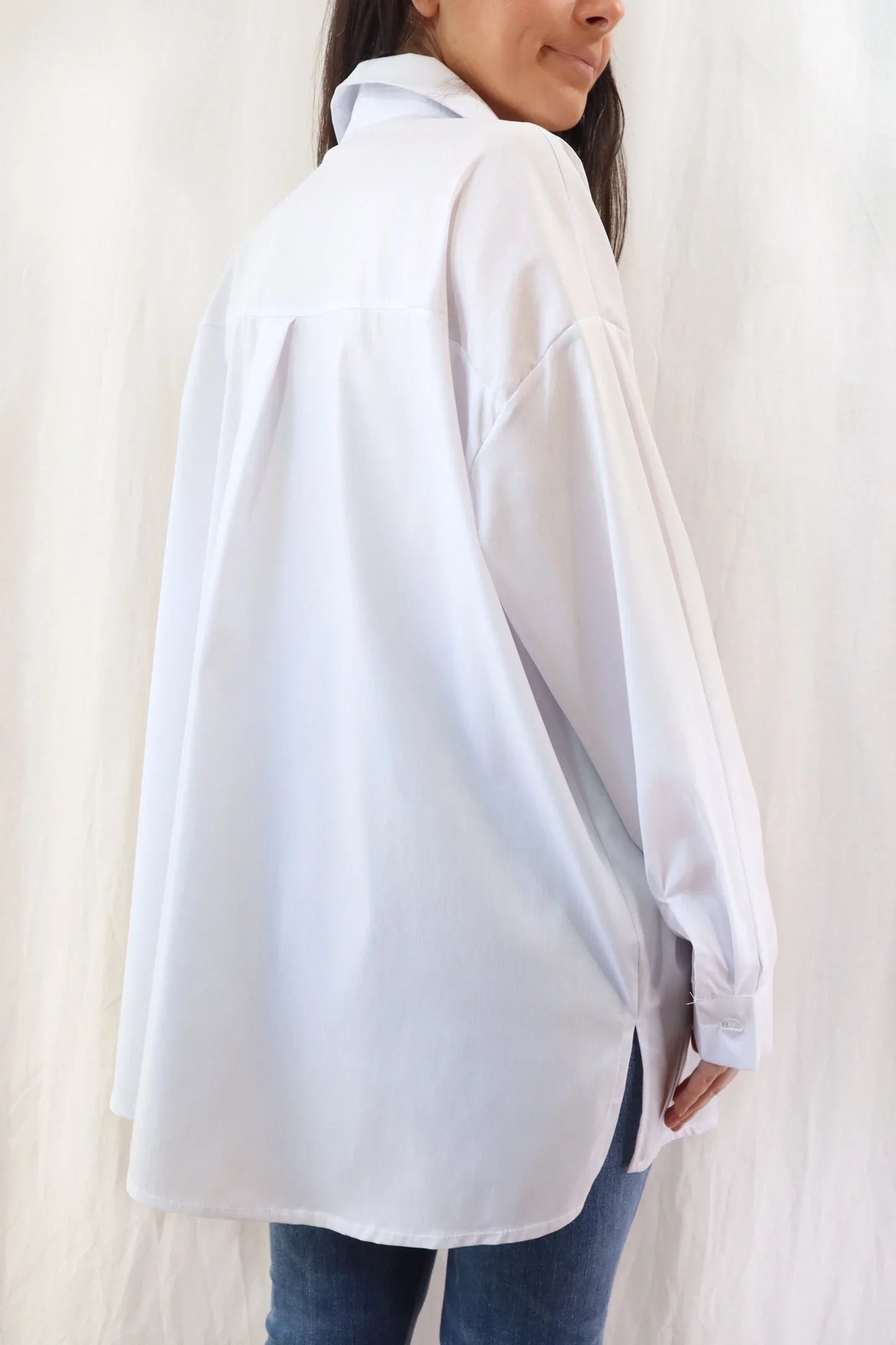 Camicia Oversize | Bianco