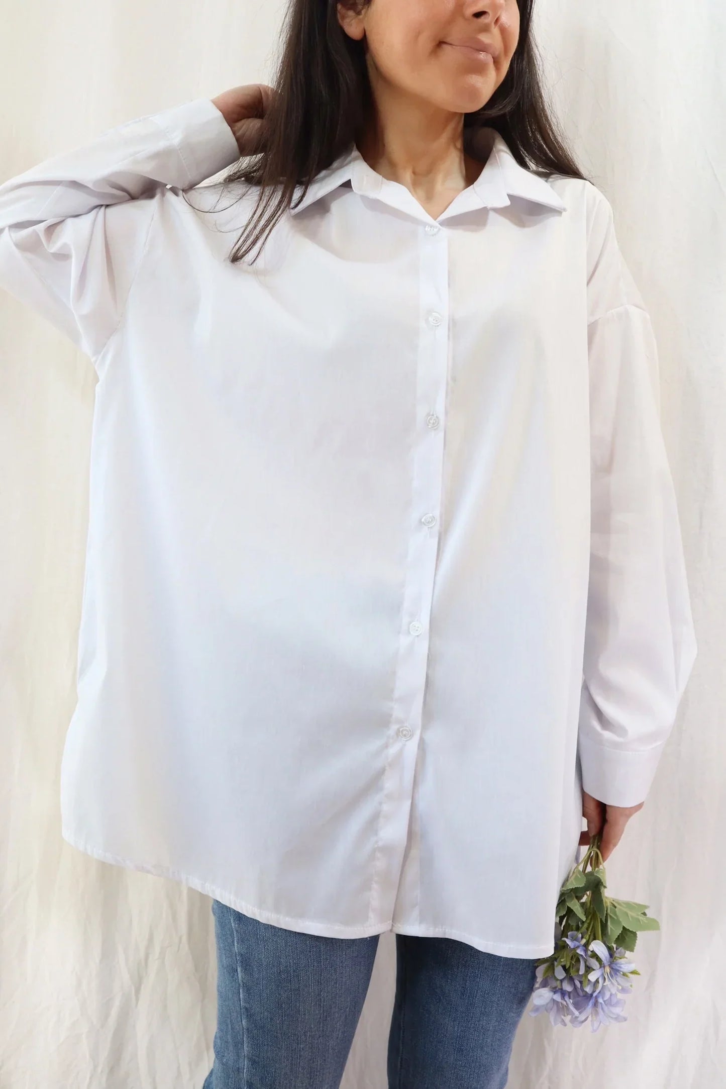 Oversized Blouse | White