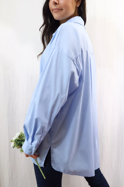 Camicia Oversize | Azzurro