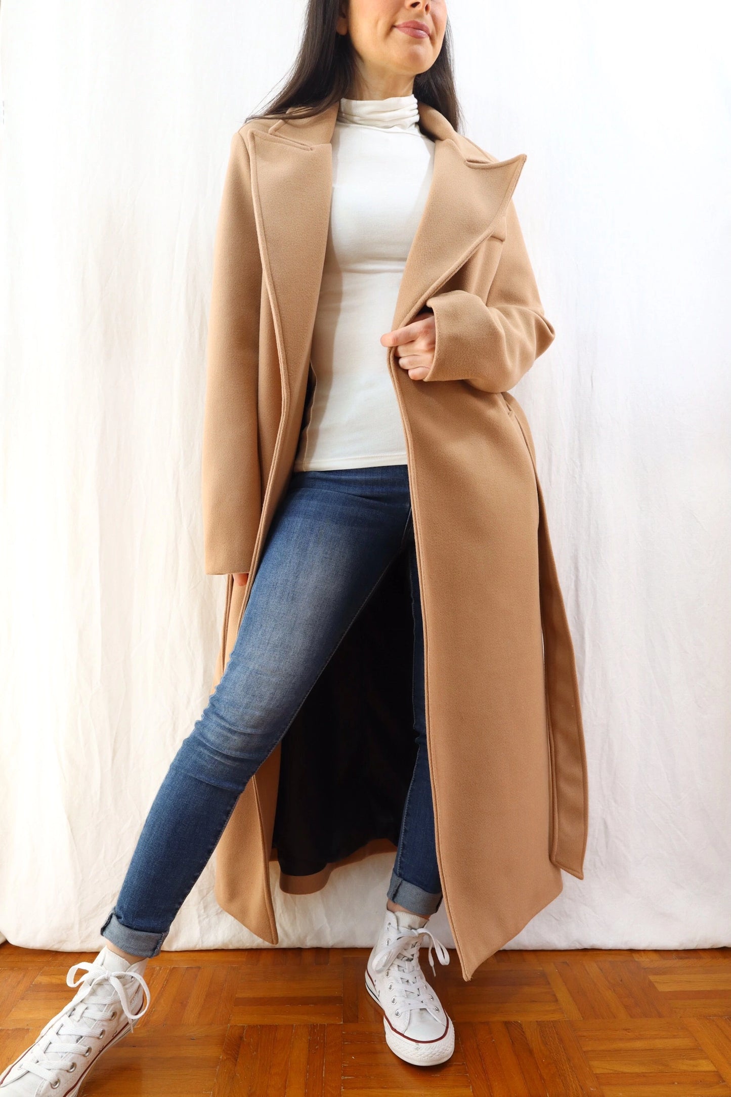 Belted Long Coat