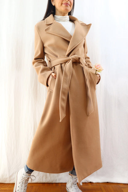 Belted Long Coat