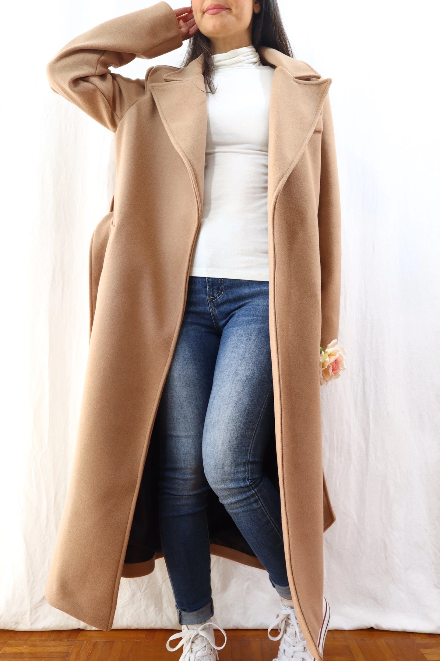 Belted Long Coat