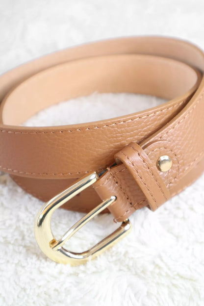 Made in Italy Leather Belt | Tan