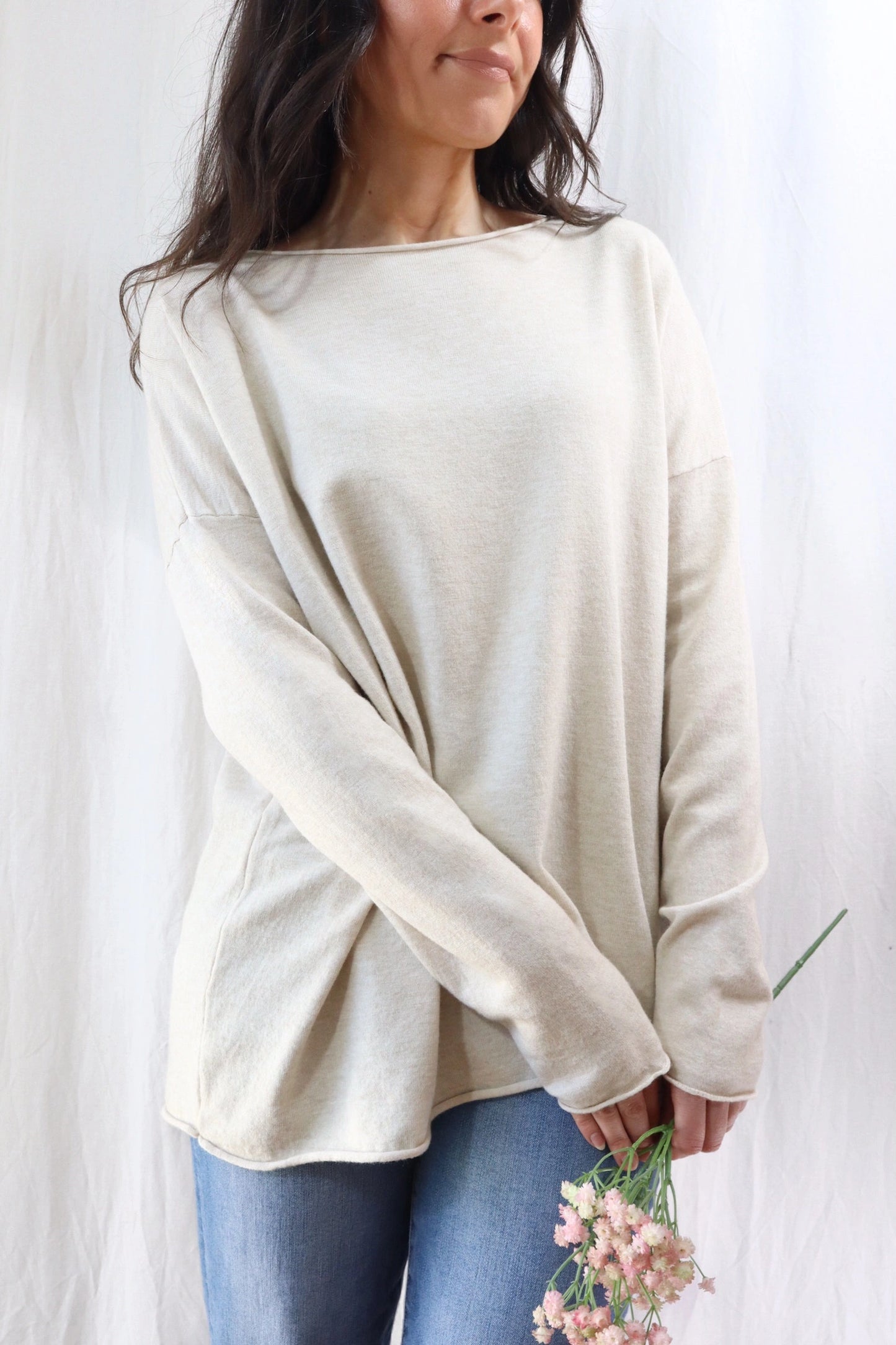 Relaxed-fit Sweater | Beige