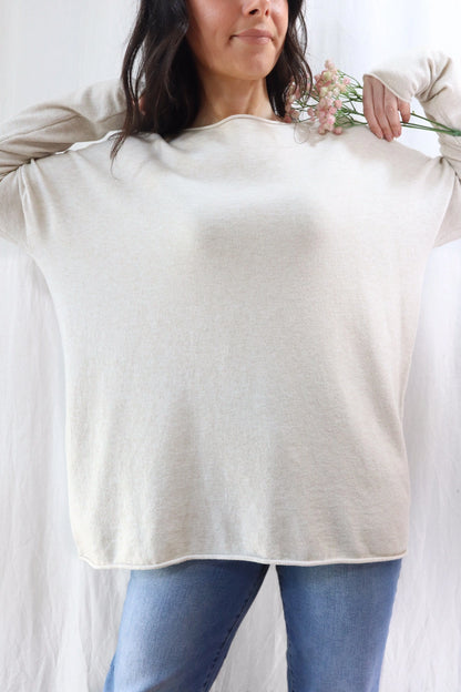 Relaxed-fit Sweater | Beige