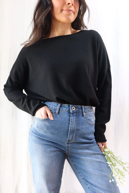 Relaxed-fit Sweater | Black