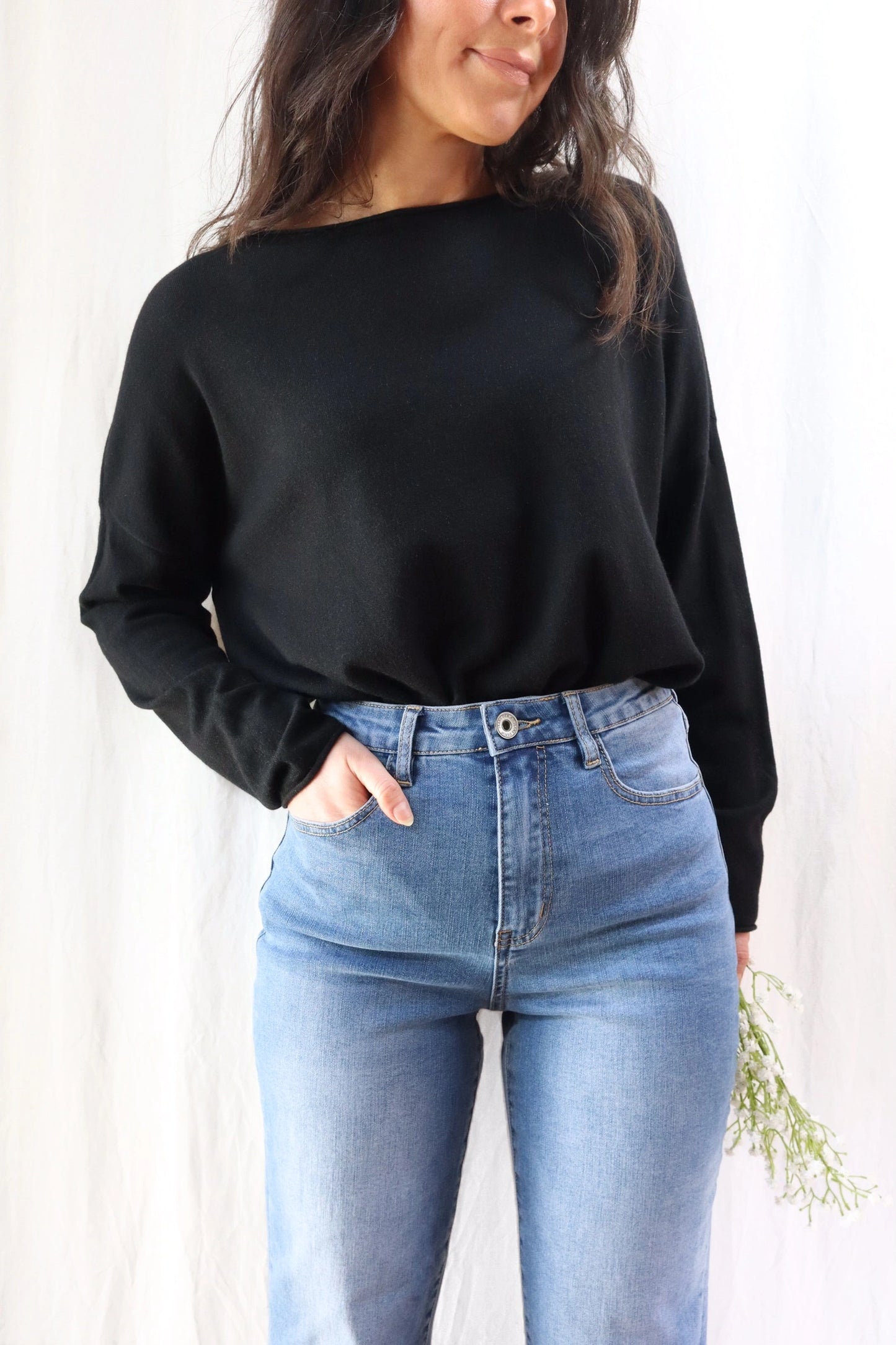 Relaxed-fit Sweater | Black