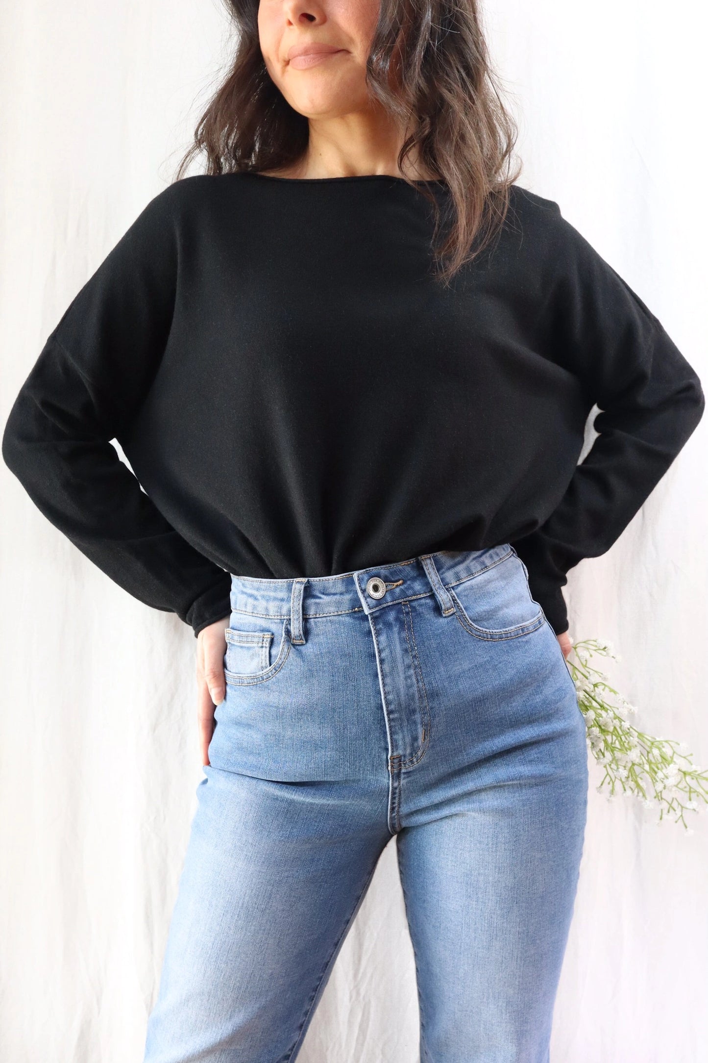 Relaxed-fit Sweater | Black